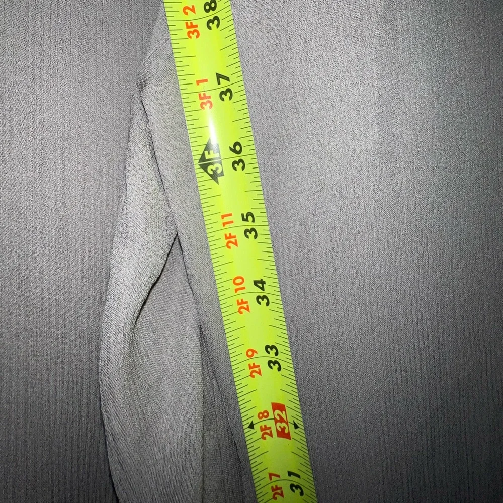 GIORGIO ARMANI Grey Silk Viscose Pant - L - 46IT - Picture 8 of 12